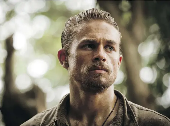  ?? AMAZON STUDIOS/BLEECKER STREET ?? “We didn’t have to act, we just had to exist in those jungle scenes,” says The Lost City of Z star Charlie Hunnam.