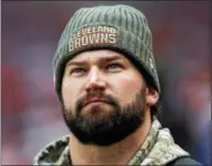  ?? ASSOCIATED PRESS FILE ?? Joe Thomas announced his retirement on March 14, after 11 seasons with the Browns.