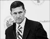  ?? CHRIS KLEPONIS/GETTY-AFP ?? Michael Flynn, above, allegedly attended a meeting at which Turkish officials raised the idea of forcibly removing Muslim cleric Fethullah Gulen from the U.S. and flying him to a Turkish island prison.