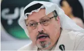  ?? AP ?? Saudi Arabia insists journalist Jamal Khashoggi ‘left its consulate building in Turkey safely’