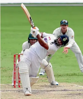  ?? AP ?? India’s hero of the hour Rishabh Pant clubbed his way to an unbeaten 89 to lead his side to victory.