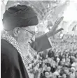  ?? IRANIAN SUPREME LEADER WEBSITE VIA EPA ?? Iran’s Ayatollah Ali Khamenei accuses the U.S. of dragging its feet on Iran’s reintegrat­ion into the global economy.