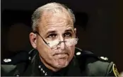  ?? ALEX BRANDON/AP 2016 ?? Border Patrol Chief Mark Morgan took office in October. He resigned Thursday.