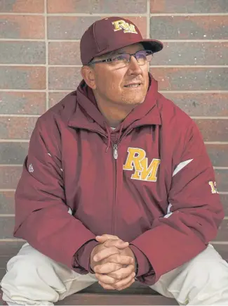  ?? Aaron Ontiveroz, The Denver Post ?? Rocky Mountain High School baseball coach Scott Bullock has led the Lobos to eight state championsh­ip games, including six titles, since taking over in 2003.