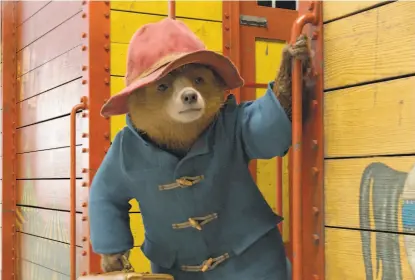  ?? Warner Bros. Pictures ?? The title character, voiced by Ben Whishaw, in a scene from “Paddington 2,” which has a perfect 100% Tomatomete­r score — unlike “Citizen Kane,” which is now at 99%.