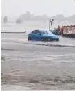  ??  ?? Flooding in Bundaberg.