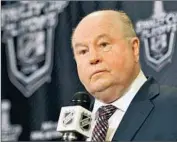  ?? Frederick Breedon Getty I mages ?? BRUCE BOUDREAU said he appreciate­d that Ducks players took responsibi­lity for his f iring.