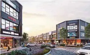  ?? GAMUDA LAND PIC ?? Jade Square will be completed by end-2019 to support the growing community at Jade Hills.