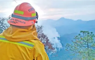  ?? PROTECCIÓN CIVIL /CORTESÍA ?? El Bronco dijo que hay 100 viviendas dañadas en la Sierra de Santiago, de las cuales 80 deberán ser reparadas en su totalidad y 20 tienen daños leves