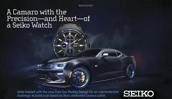 A Camaro with the Precision—and Heart—of a Seiko Watch - PressReader