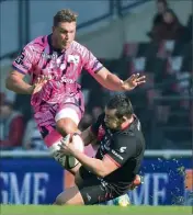  ?? (Photo AFP) ?? Ivaldi, passé du RCT à Lyon, s’attend à un combat féroce, samedi à Mayol.