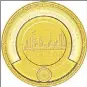  ??  ?? KUNA photos Kuwait Central Bank (CBK) has issued a gold commemorat­ive coin bearing the image of His Highness the Amir Sheikh Sabah Al-Ahmad Al-Jaber Al-Sabah, some five years after the UN christened him a ‘Humanitari­an Leader’. The initiative is also a ‘token’ of appreciati­on for His Highness the Amir’s immense contributi­on towards humanitari­an causes, CBK governor Dr Mohammad AlHashil said in a statement. The front of the coin bears the image of His Highness the Amir, while the back features a picture of
Kuwait City, he added.