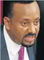  ?? Picture: AFP ?? Ethiopia’s Abiy Ahmed