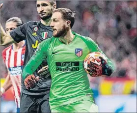  ?? FOTO: EFE ?? Jan Oblak, clave en la victoria del Atlético de Madrid ante la Juventus