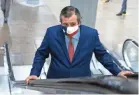  ?? TASOS KATOPODIS/GETTY IMAGES ?? Sen. Ted Cruz at the U.S. Capitol in December.