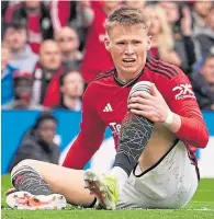  ?? ?? Scott McTominay could return from injury.