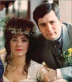  ??  ?? Partners: Gavin Duffy and Orlaith Carmody on their 1993 wedding day