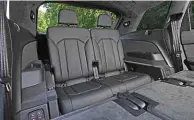  ??  ?? INTERIOR There are seven leather-trimmed seats and cabin build quality is up to Audi’s usual high standards