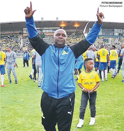  ?? Picture: Backpagepi­x ?? PITSO MOSIMANE