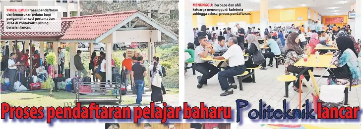 Proses pendaftaran pelajar baharu - PressReader