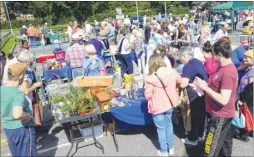  ?? Picture: Chris Davey FM4891738 ?? The busy scene at the Kent & Canterbury Hospital League of Friends annual fair on Saturday