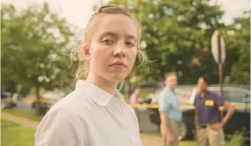  ?? HBO ?? Sydney Sweeney stars as former U.S. Air Force member and NSA contractor Reality Winner in “Reality.”