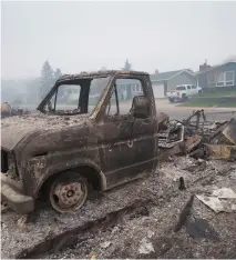  ??  ?? ALBERTA The 2011 fires in Slave Lake and the 2016 fires in Fort McMurray left the Red Cross scrambling to find suitable temporary housing for evacuated seniors.