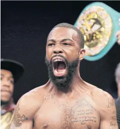  ?? AP ?? WBC featherwei­ght title-holder Gary Russell.