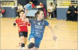  ?? FOTO: UNCITI ?? Judith Sans es una de las jugadoras que sigue en la plantilla