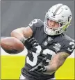  ?? The Associated Press file ?? Raiders’ third-round pick Lynn Bowden never caught on as a running back because of his limited time learning the position.