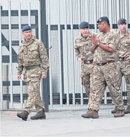  ?? Pictures: SNS/PA. ?? The armed forces have been assessing Glasgow’s SEC Centre as a site for a temporary hospital to help tackle the coronaviru­s outbreak. Nicola Sturgeon expects the hospital could become operationa­l within a fortnight, but stressed that it might not be needed.