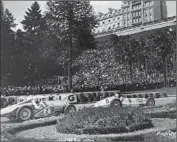  ?? Gamma-Keystone via Getty Images ?? THE DELAHAYE (2) beat a Mercedes-Benz (6) at the Grand Prix in Pau, France, on April 11, 1938.