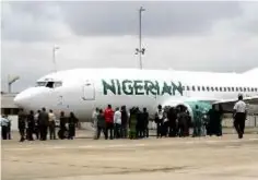  ?? ?? The national carrier will contribute to Nigeria’s gross domestic product, grow hospitalit­y and tourism industry,