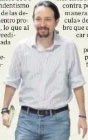  ??  ?? Pablo Iglesias