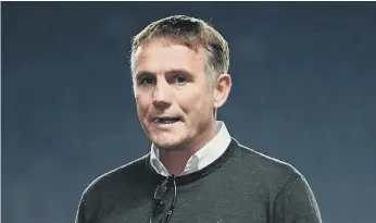  ??  ?? Sunderland manager Phil Parkinson.