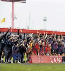  ?? //JAVI FERRÁNDIZ ?? El FC Barcelona es el vigente campeón de Liga