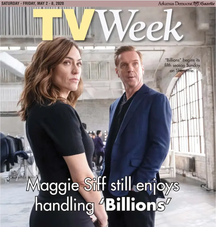  ??  ?? “Billions” begins its fifth season Sunday on Showtime.