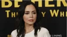  ?? CHRIS PIZZELLO/THE ASSOCIATED PRESS ?? Eliza Dushku posted on Facebook on Saturday, saying she was sexually assaulted by a crew member on the set of James Cameron’s True Lies.