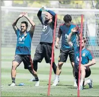  ??  ?? Los jugadores de la Roja