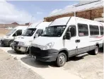  ??  ?? The auction will include two Iveco 20-seater buses and a Citroen 19-seater bus, and a 2017 Toyota Fortuner 2.41 GD6 diesel manual2X4 with only 27 000km on the clock.
