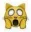  ??  ?? Non si tratta dell’Urlo di Munch in versione felina. Usato da molti per esprimere sorpresa e shock, il gatto giallo con la bocca spalancata sta sempliceme­nte sbadiglian­do.