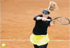  ?? ARCHIVFOTO: DANIEL KARMANN/DPA ?? Sabine Lisicki will es noch einmal wissen. Ihr letztes offizielle­s Match hat sie vor einem Jahr bestritten.