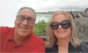 ?? TIM AND TRACEY KERIN ?? Tim and Tracey Kerin decided to move to a smaller home in Florida after their grandson was born. “We started to re-evaluate what’s important to us,” Tim said.
