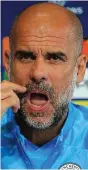  ?? AFP ?? Worry: Guardiola