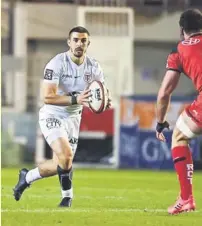  ?? Photo Icon Sport ?? Après avoir fait son retour à ouverture à Toulon, Thomas Ramos devrait enchaîner mais à l’arrière contre Bayonne.