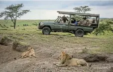  ?? /Nick Dale ?? Sounds of silence: The chugging of the diesel engine has always been part of the adventure for safari tourists, but even game wardens are surprised by what they have been missing./123RF