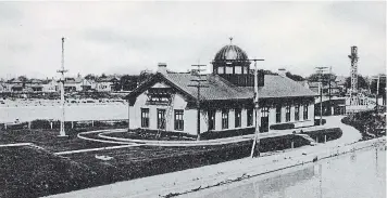  ?? SPECIAL TO TORSTAR ?? A transforme­r station was a constituen­t part of the hydro-electric power system establishe­d in the Niagara Peninsula toward the end of the 19th century.