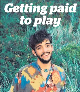  ??  ?? Musician Arjuna Oakes joins establishe­d artists like the NZSO and Black Grace to launch a major new fundraiser for the country's creatives.