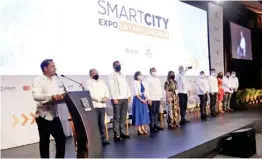  ?? ?? MÉRIDA. El gobernador Mauricio Vila inauguró el Smart City Expo Latam Congress, que se realiza de forma presencial hasta el 9 de junio.