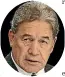  ??  ?? Winston Peters